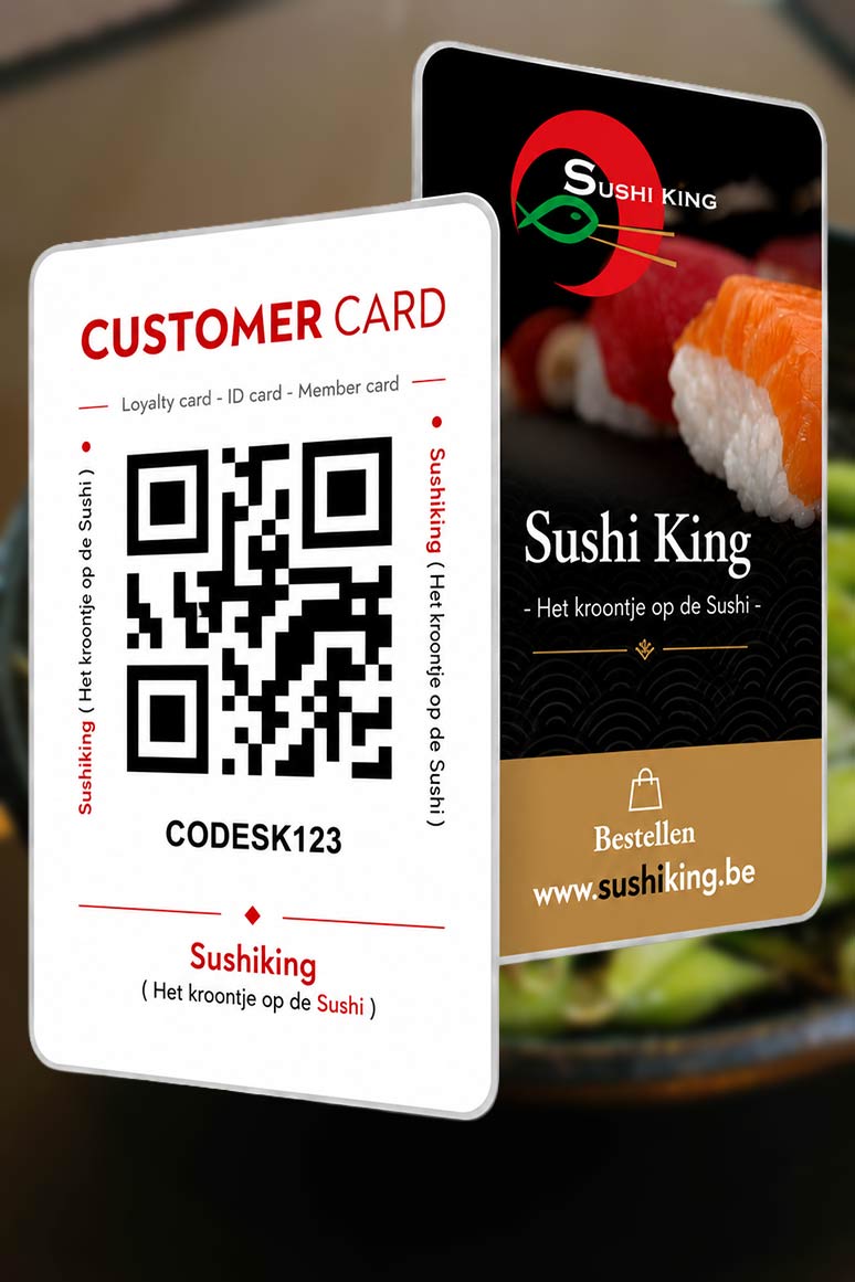 Klantenkaart Sushi King
