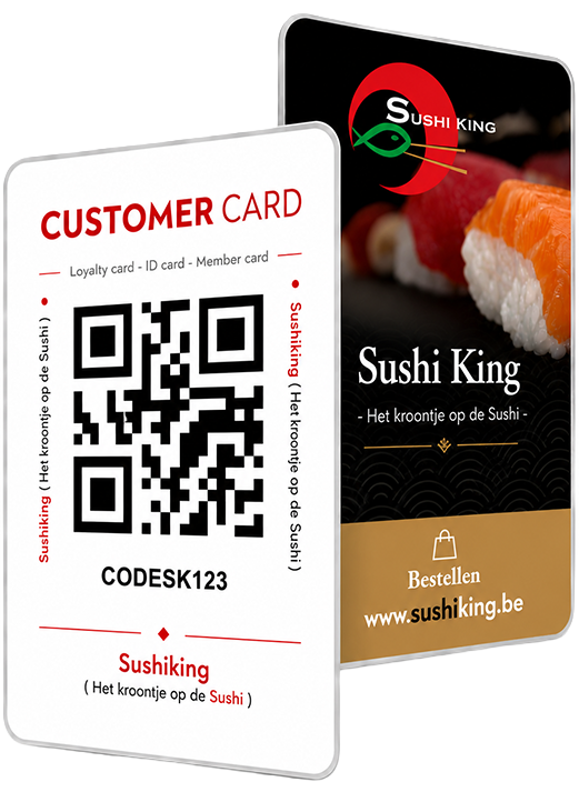 loyalty card sushi King